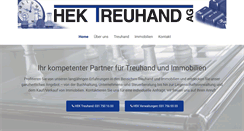 Desktop Screenshot of hektreuhand.ch