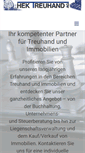 Mobile Screenshot of hektreuhand.ch